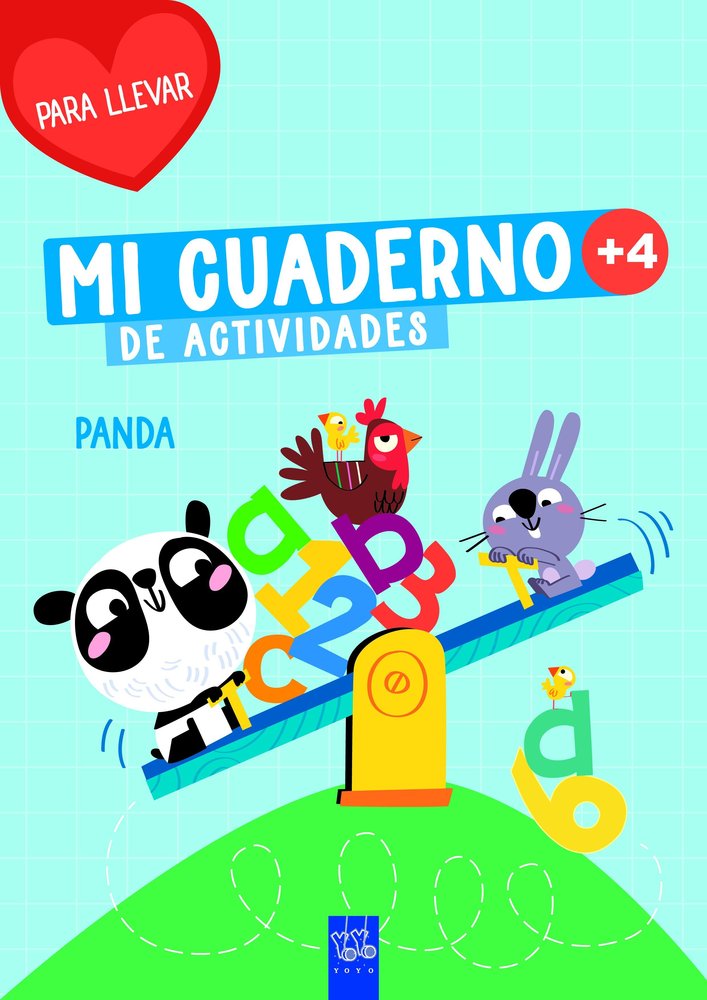 Mi cuaderno de actividades para llevar. Panda, de YOYO | portada del libro