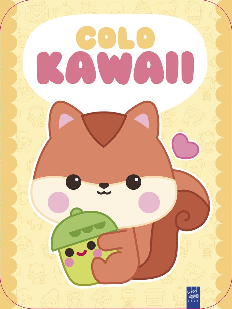 COLO KAWAII. ARDILLA, de , YOYO | portada del libro