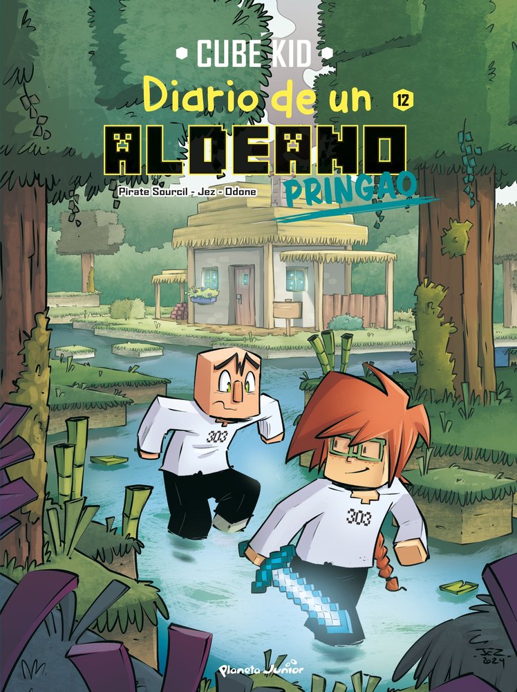 MINECRAFT. DIARIO DE UN ALDEANO PRINGAO. COMIC 12, de , CUBE KID | portada del libro