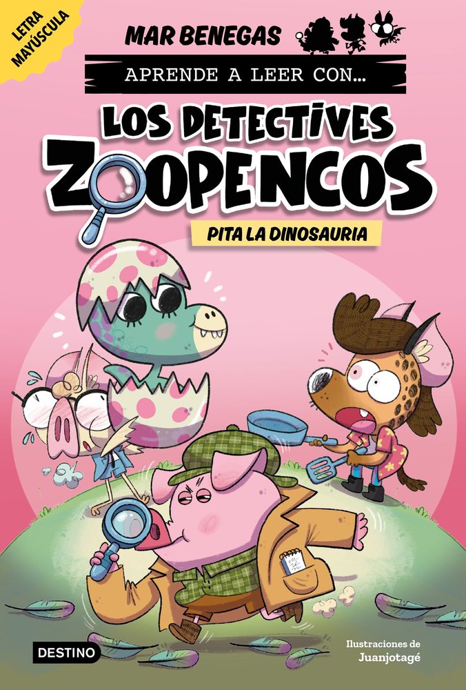 APRENDE A LEER CON LOS DETECTIVES ZOOPENCOS 10 PITA LA DINOS, de MAR BENEGAS | portada del libro