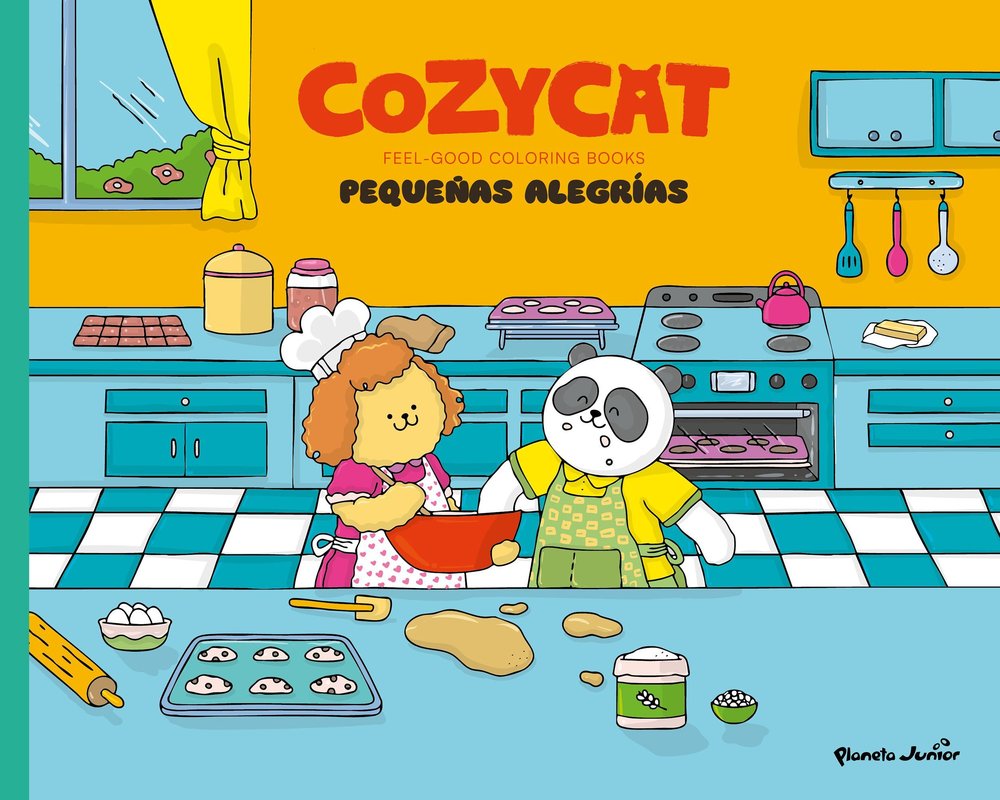 COZY CAT PEQUEÑAS ALEGRIAS, de ESTUDIO PE S A C | portada del libro