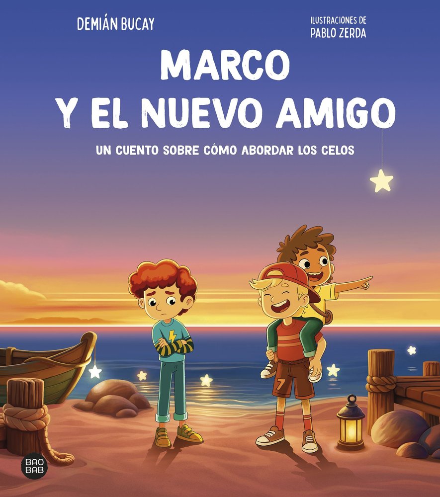 MARCO Y EL NUEVO AMIGO, de DEMIAN BUCAY | portada del libro