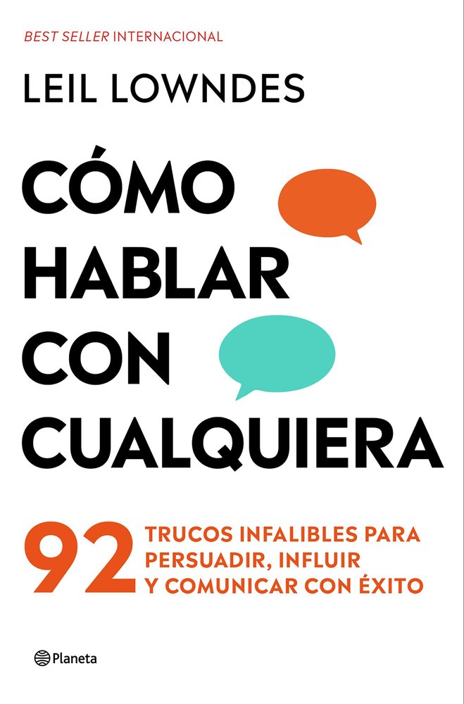 COMO HABLAR CON CUALQUIERA, de LEIL LOWNDES | portada del libro