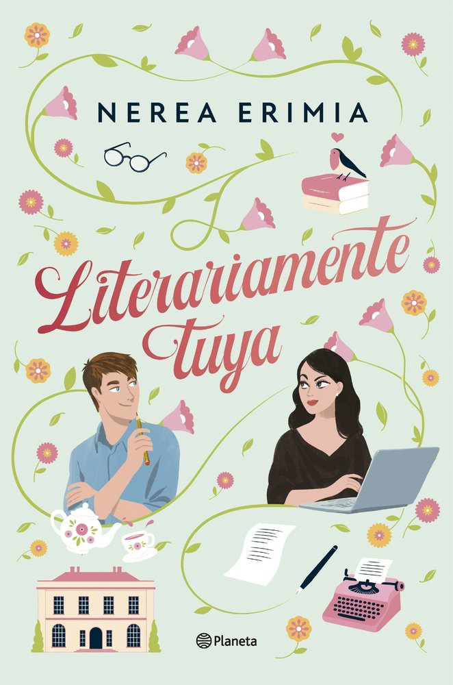 Literariamente tuya, de NEREA ERIMIA | portada del libro