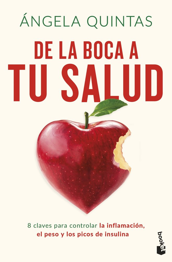 DE LA BOCA A TU SALUD, de ANGELA QUINTAS | portada del libro
