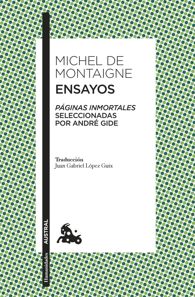 ENSAYOS, de MICHEL DE MONTAIGNE | portada del libro