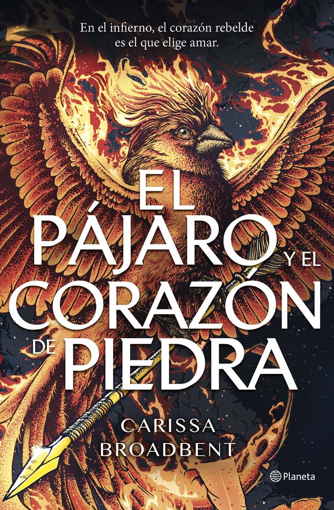 EL PAJARO Y EL CORAZON DE PIEDRA, de CARISSA BROADBENT | portada del libro