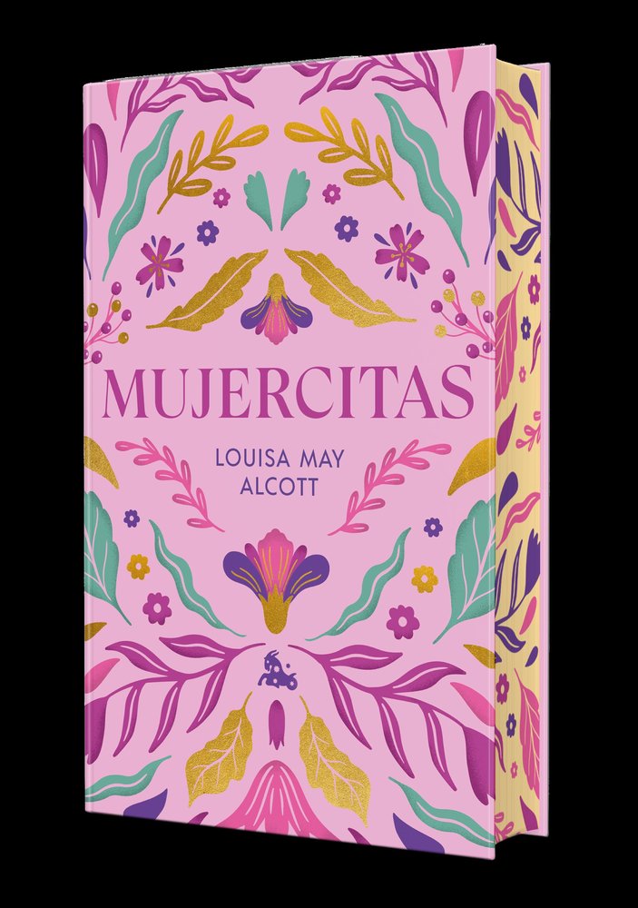 MUJERCITAS EDICION LIMITADA CON CANTOS DECORADOS, de LOUISA MAY ALCOTT | portada del libro