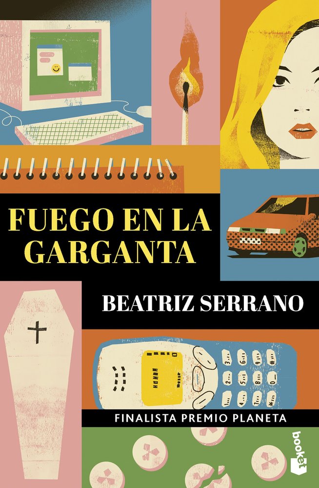 Fuego en la garganta, de BEATRIZ SERRANO | portada del libro