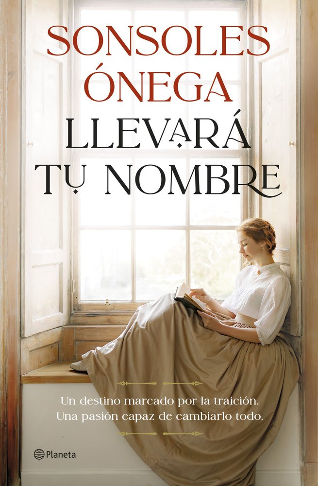 Llevará tu nombre, de Sonsoles Ónega | portada del libro