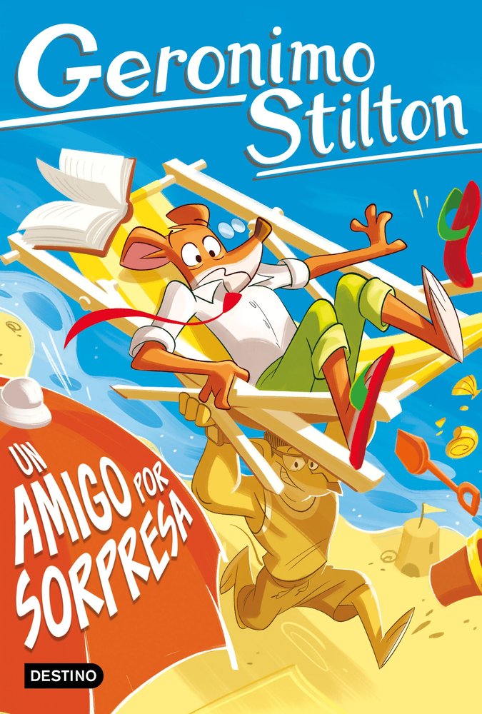 GERONIMO STILTON 105 UN AMIGO POR SORPRESA, de GERONIMO STILTON | portada del libro