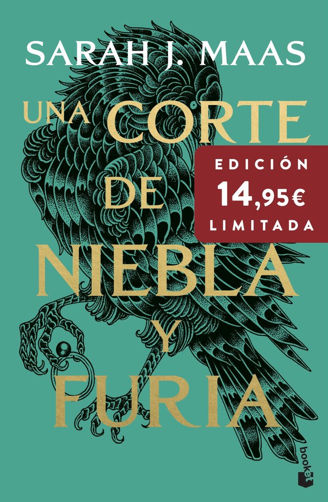 UNA CORTE DE NIEBLA Y FURIA, de MAAS, SARAH J. | portada del libro