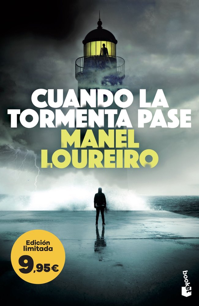 CUANDO LA TORMENTA PASE, de MANEL LOUREIRO | portada del libro