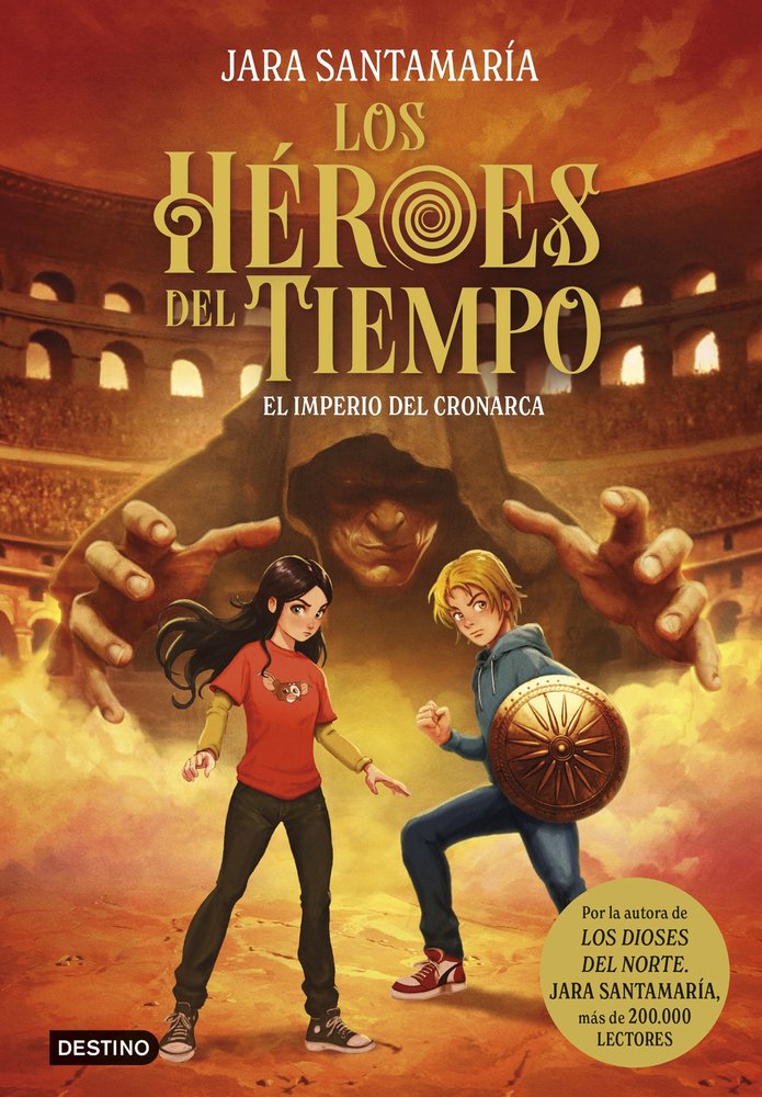LOS HEROES DEL TIEMPO 3. EL IMPERIO DEL CRONARCA, de SANTAMARIA, JARA | portada del libro