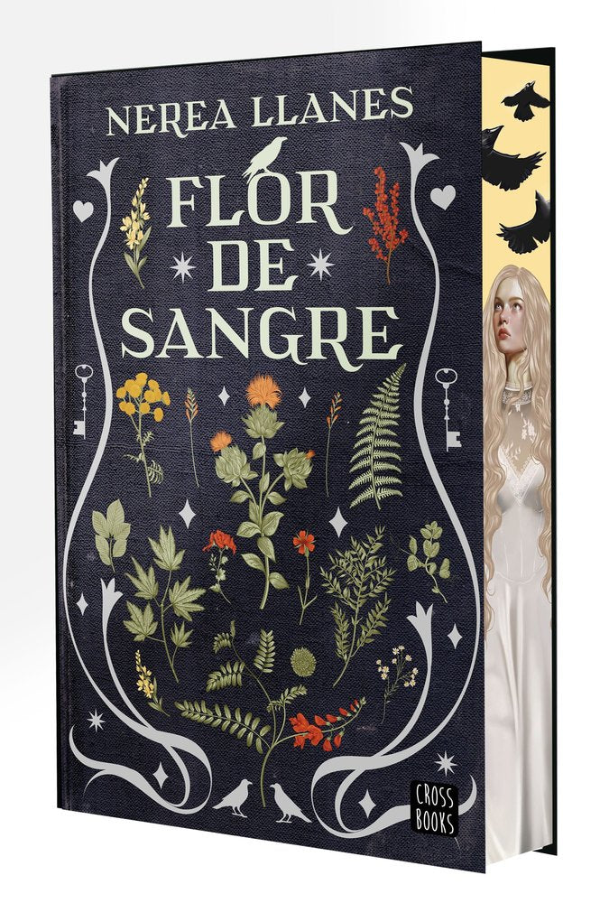 FLORES MALDITAS 1. FLOR DE SANGRE, de NEREA LLANES | portada del libro