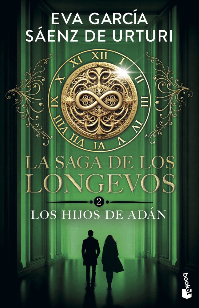 LA SAGA DE LOS LONGEVOS 2 LOS HIJOS DE ADAN, de EVA GARCIA SAENZ DE URTURI | portada del libro