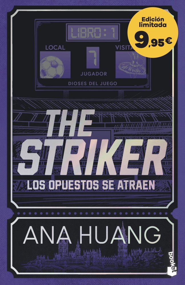 THE STRIKER DIOSES DEL JUEGO 1, de ANA HUANG | portada del libro