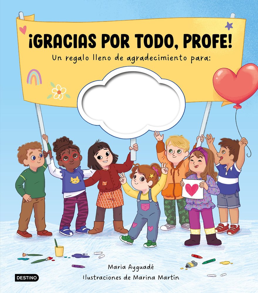 GRACIAS POR TODO PROFE, de MARIA AYGUADE | portada del libro