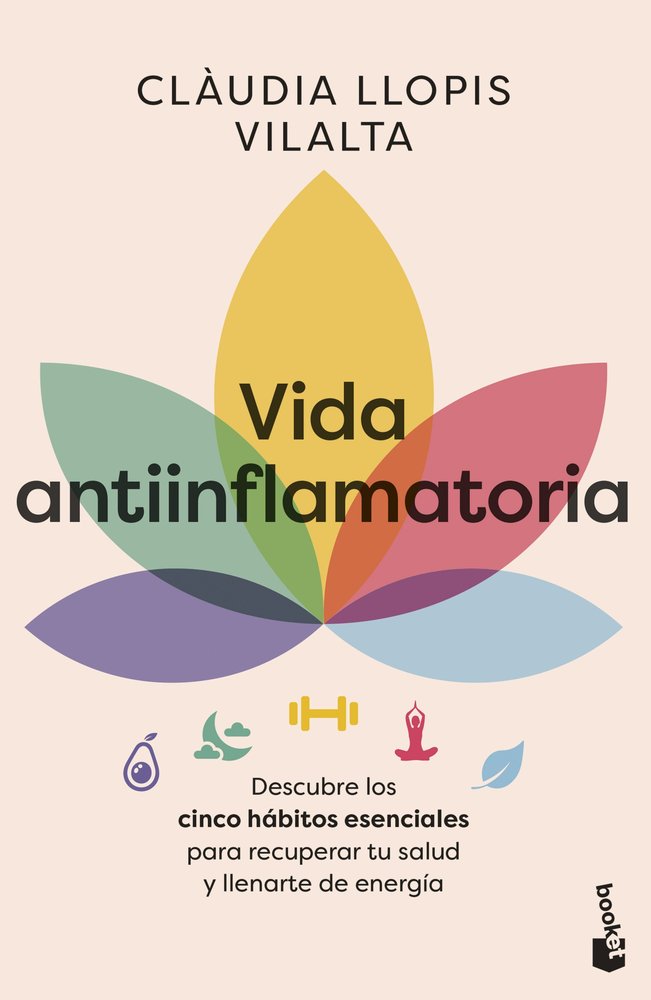 VIDA ANTIINFLAMATORIA, de CL·UDIA LLOPIS | portada del libro