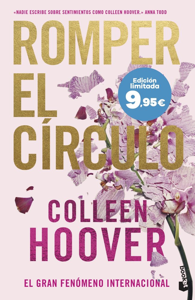 ROMPER EL CIRCULO IT ENDS WITH US, de COLLEEN HOOVER | portada del libro