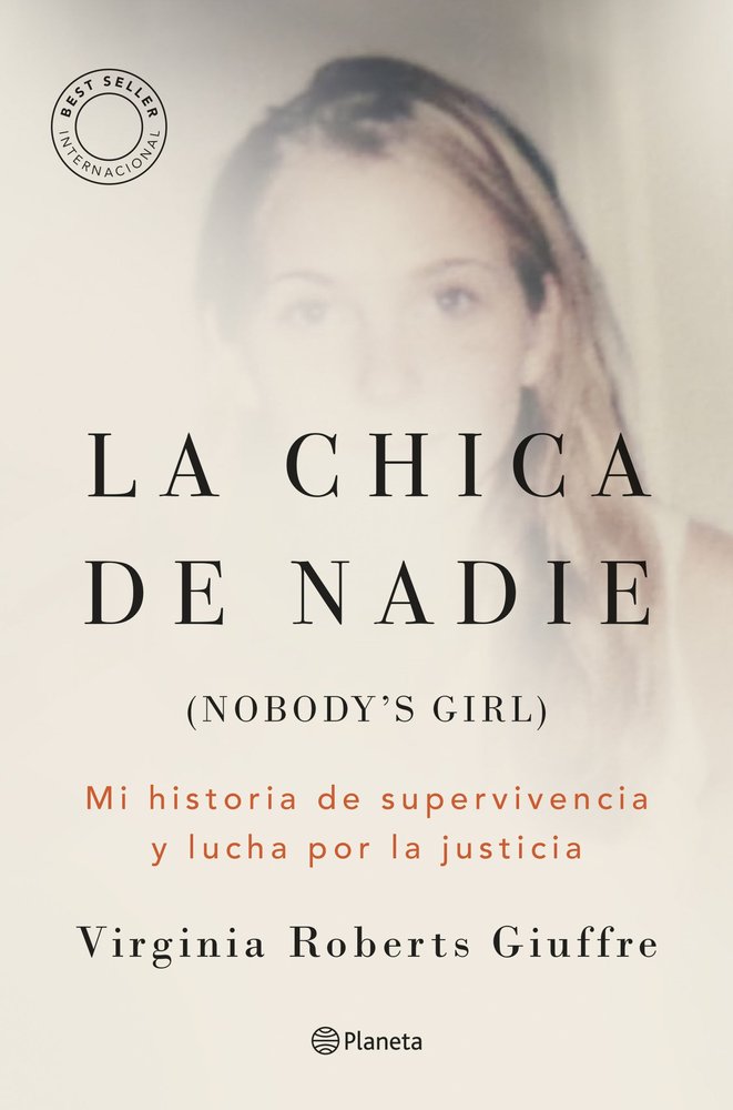 LA CHICA DE NADIE, de VIRGINIA ROBERTS GIUFFRE | portada del libro