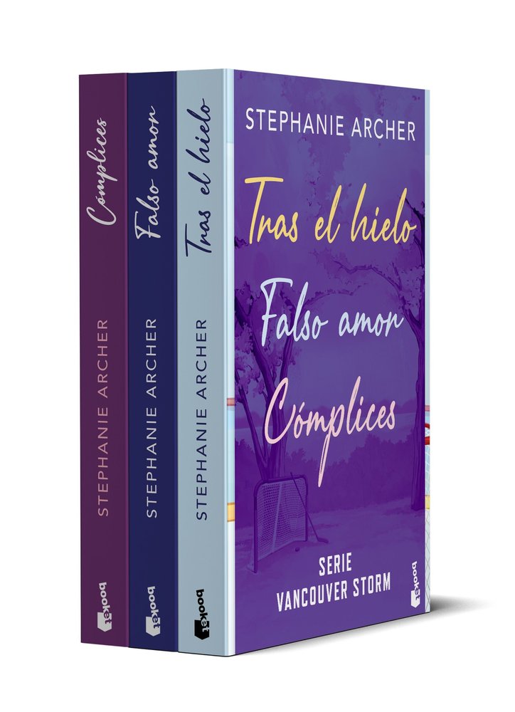 PACK SERIE VANCOUVER (TRAS EL HIELO FALSO AMOR COMPLICES), de STEPHANIE ARCHER | portada del libro