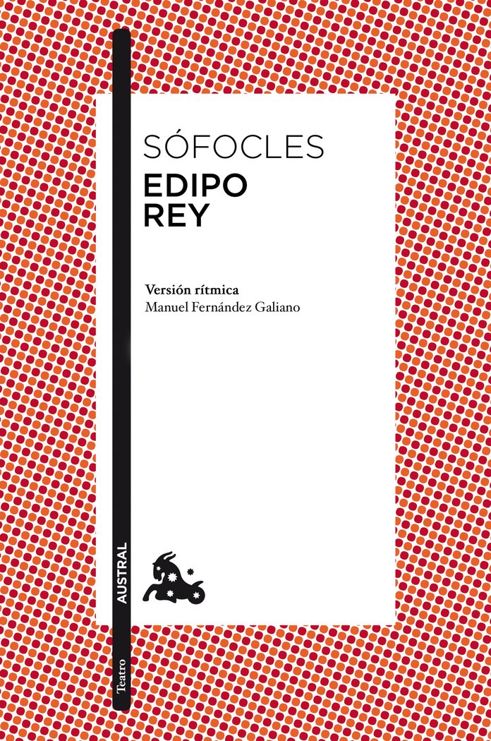 Edipo rey, de Sófocles | portada del libro