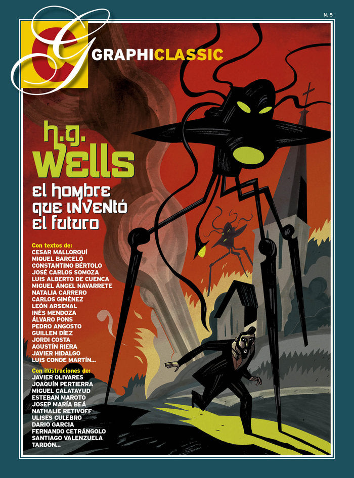 H. G. Wells: El hombre que inventó el futuro | portada del libro