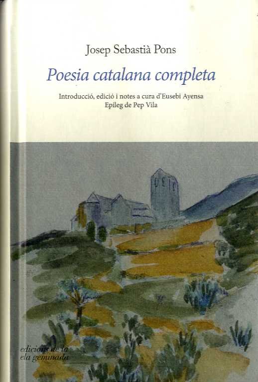 POESIA CATALANA COMPLETA, de PONS, JOSEP SEBASTIA | portada del libro