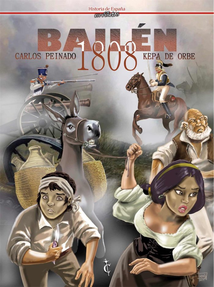 1808 BAILEN, de DE ORBE#KEPA#PEINADO | portada del libro
