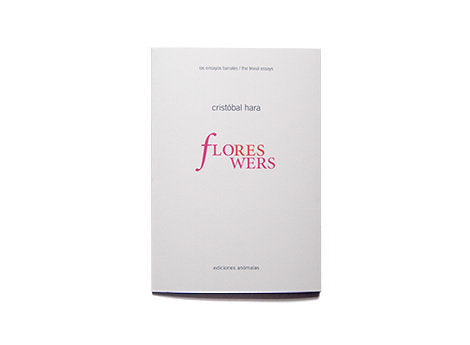 FLORES, de MELIAN SCHMIDT | portada del libro