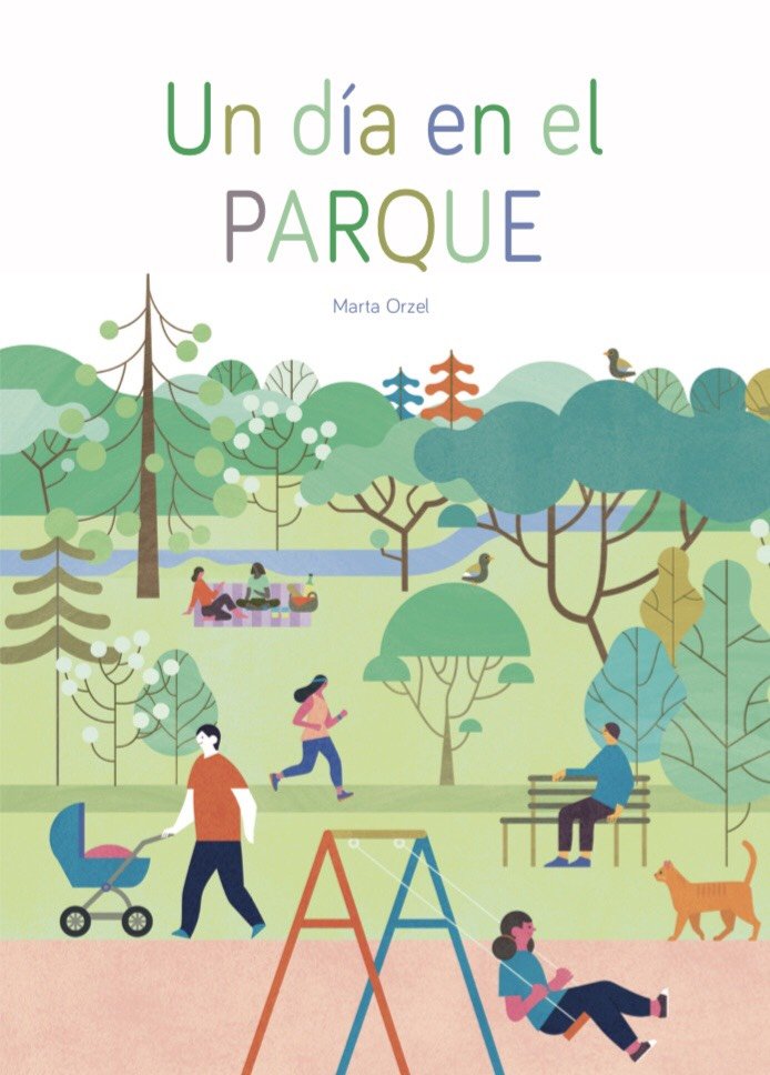 UN DIA EN EL PARQUE, de ORZEL, MARTA | portada del libro