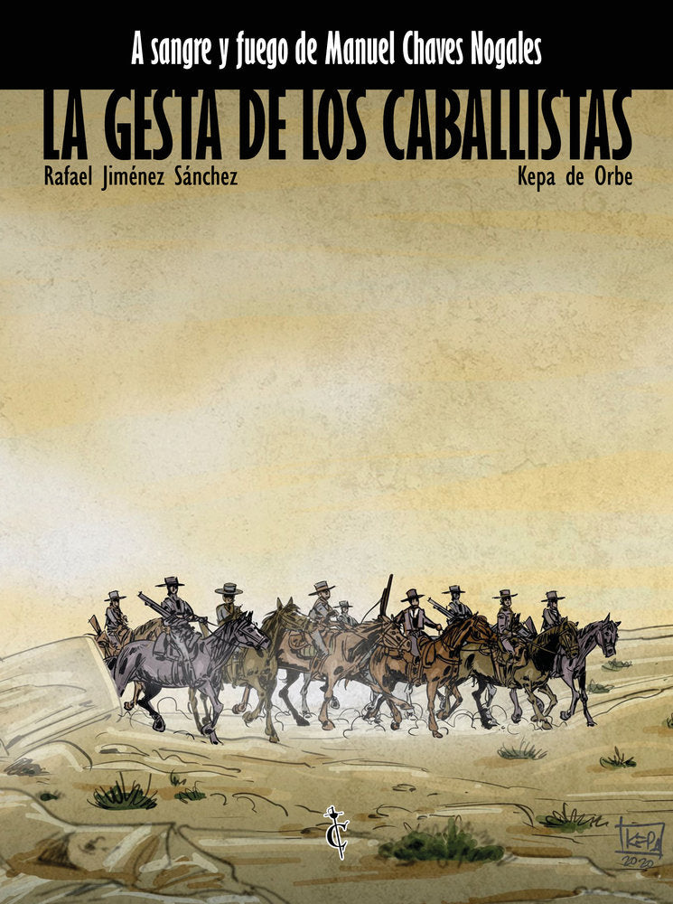 La gesta de los caballistas, de De Orbe, Kepa | portada del libro
