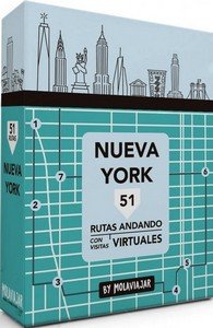 NUEVA YORK 51 RUTAS ANDANDO CON VISITAS VIRTUALES | portada del libro