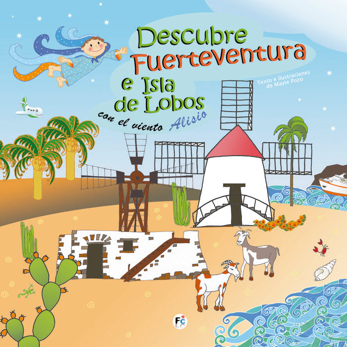 Descubre Fuerteventura e isla de Lobos con el Viento Alisio, de Pozo Hernández, Mayte | portada del libro