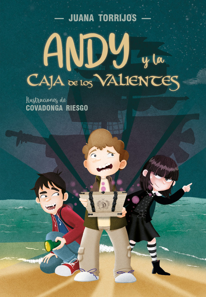 Andy y la caja de los valientes, de Riesgo Ballesteros, Covadonga | portada del libro