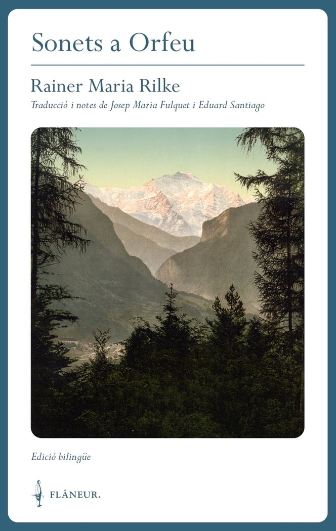 SONETS A ORFEU, de RILKE, RAINER MARIA | portada del libro