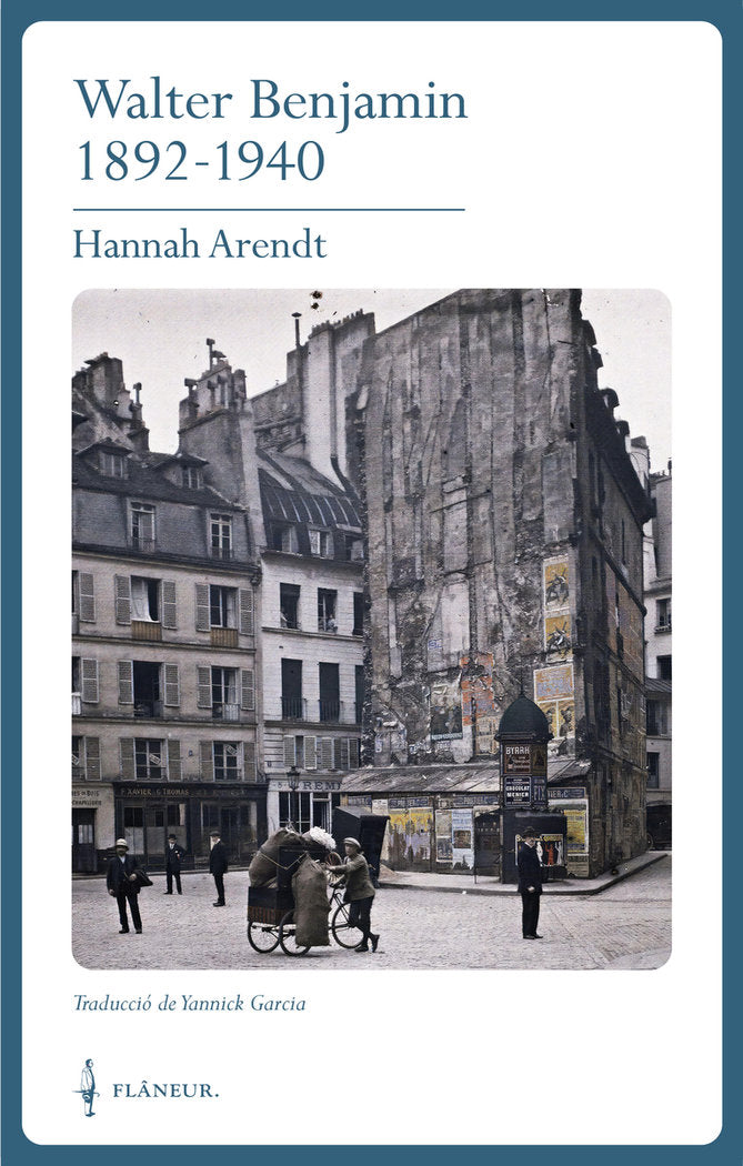 Walter Benjamin 1892-1940, de ARENDT,HANNAH | portada del libro