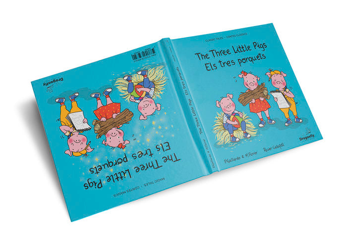 Els tres porquets / The Three Little Pigs, de Ferrer Rende, Marta | portada del libro