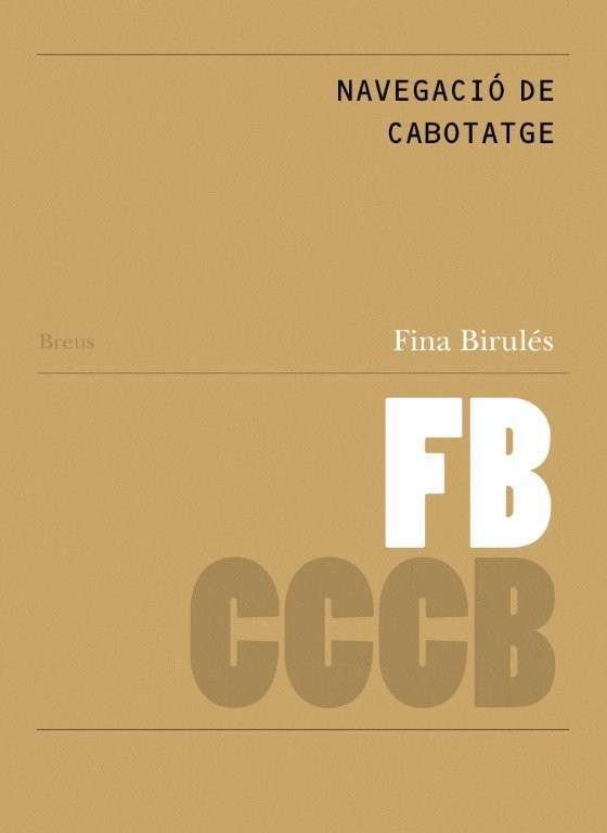 Navegació de cabotatge / Coastal navigation, de BIRULES | portada del libro