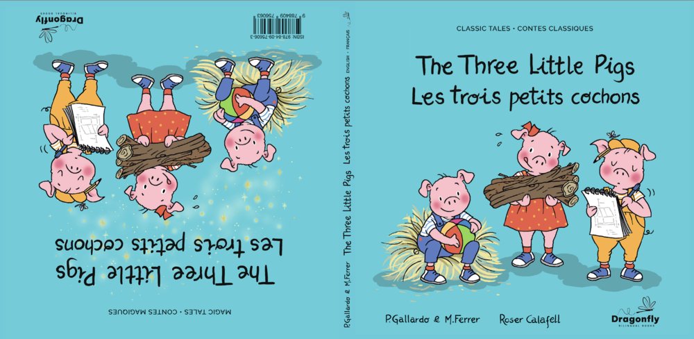 The Three Little Pigs / Les Trois Petits Cochonss, de , Gallardo Sánchez, Pedro | portada del libro