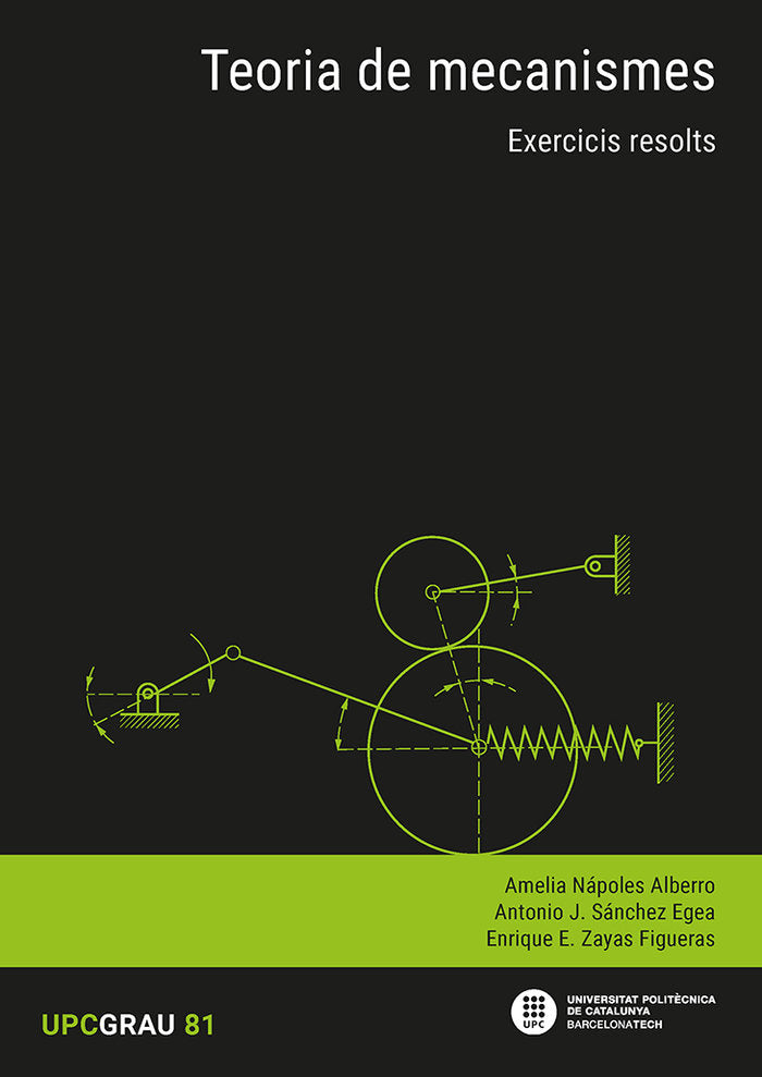 TEORIA DE MECANISMES : EXERCICIS RESOLTS, de VARIOS | portada del libro