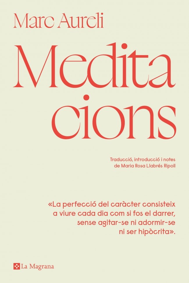 Meditacions, de MARC AURELI | portada del libro