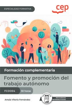 MANUAL FOMENTO Y PROMOCION DEL TRABAJO AUTONOMO | portada del libro