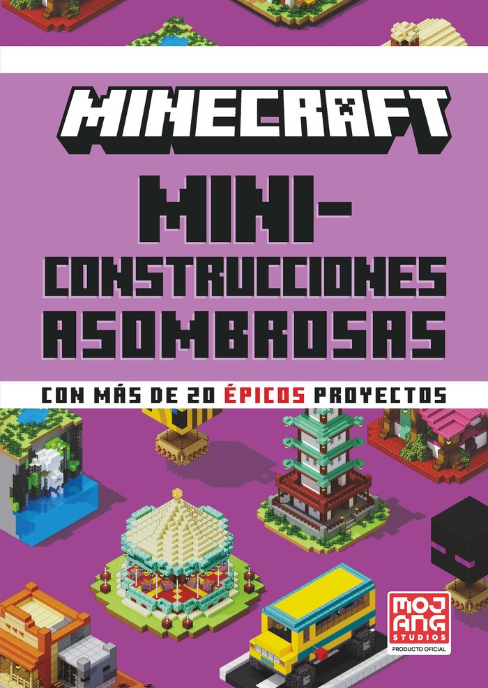 MINECRAFT MINICONSTRUCCIONES ASOMBROSAS, de AB, MOJANG | portada del libro