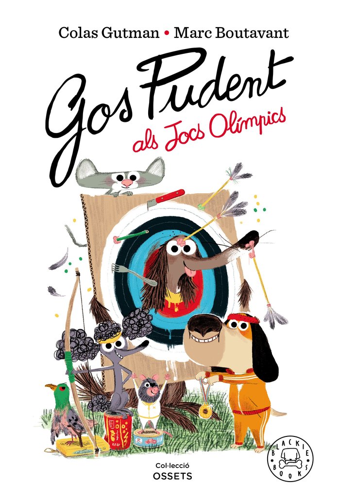 GOS PUDENT ALS JOCS OLIMPICS, de GUTMAN, COLAS | portada del libro