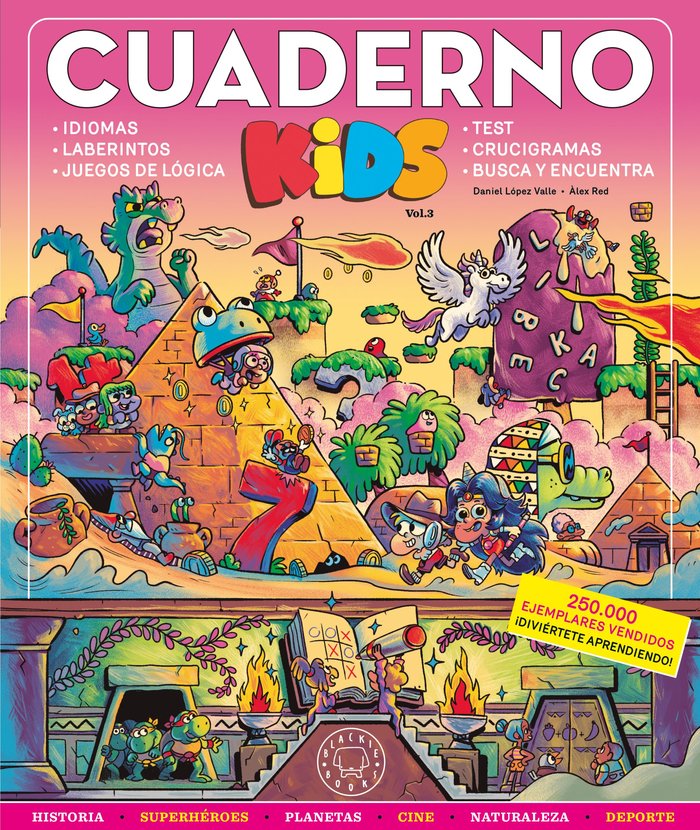 CUADERNO KIDS VOL. 3, de VARIOS | portada del libro