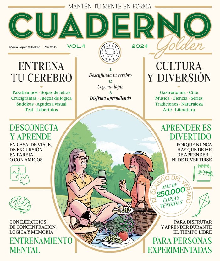 CUADERNO GOLDEN VOL. 4, de VARIOS | portada del libro