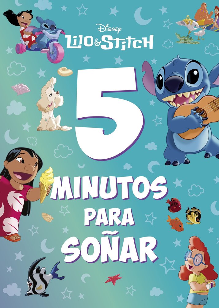 LILO & STITCH. 5 MINUTOS PARA SOÑAR, de DISNEY | portada del libro