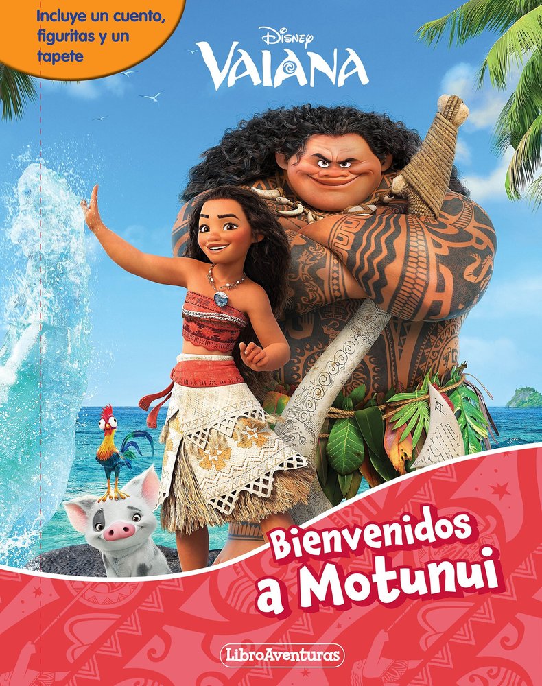 Vaiana. Bienvenidos a Motunui. Libroaventuras, de DISNEY | portada del libro
